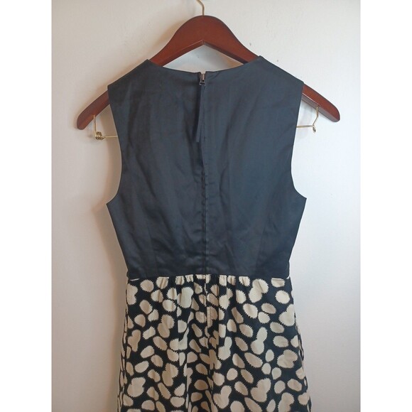 Anthropologie Leifnotes Black and White A-Line Corduroy Mini Dress Sz 0 - Picture 8 of 8